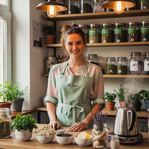 Ruka nalievajúca teplý čaj do sklenenej šálky.